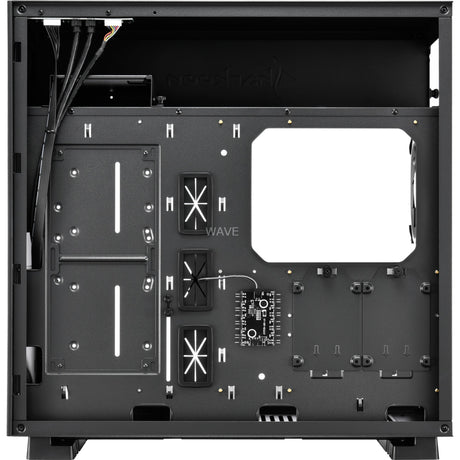 Obudowa midi tower Sharkoon z czystej stali rgb (czarna | 2x usb-a | rgb | okno)