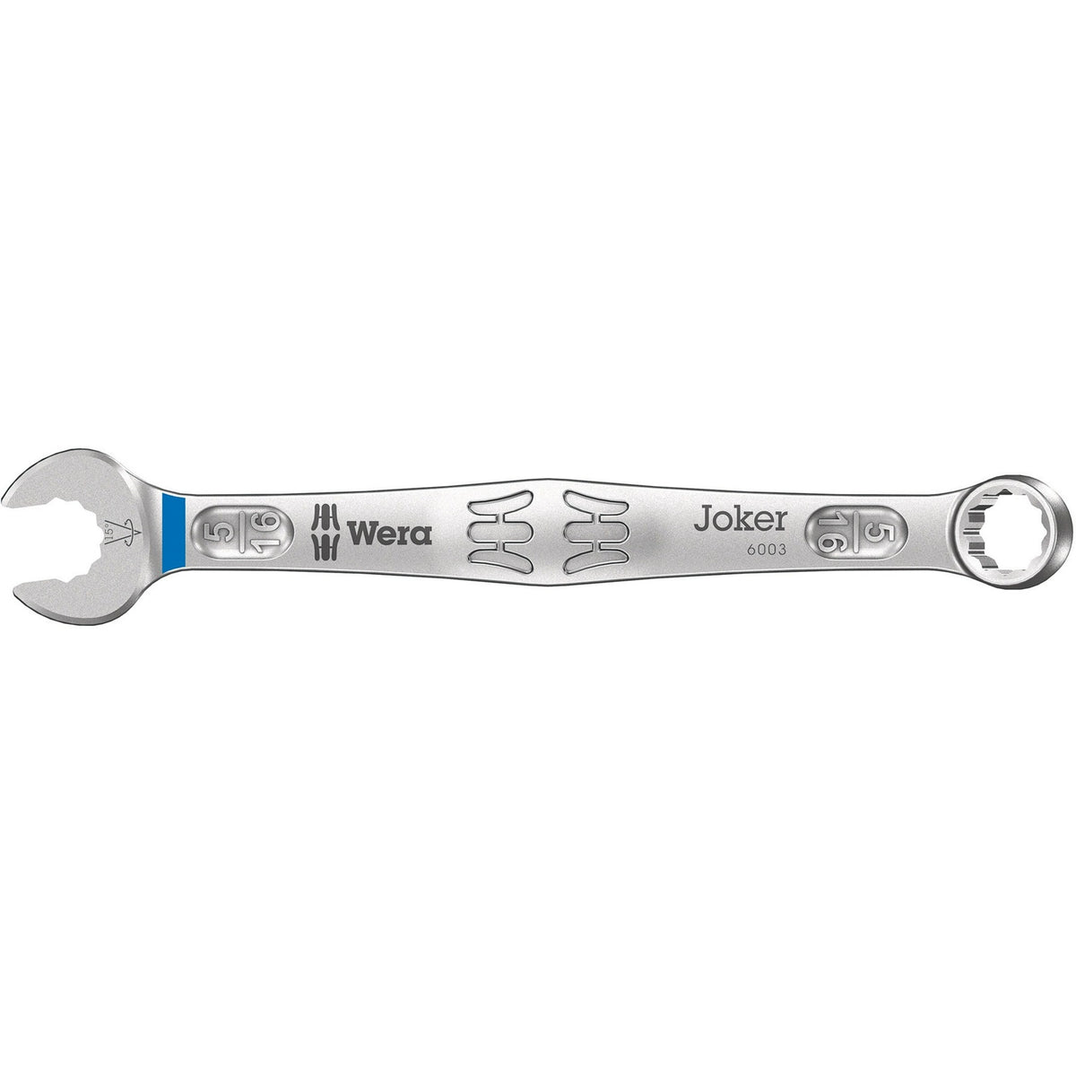 Wera 9642 pasek magnetyczny 6003 joker imperial 1 zestaw kluczy płasko-oczkowych klucz (cal, 8 sztuk)