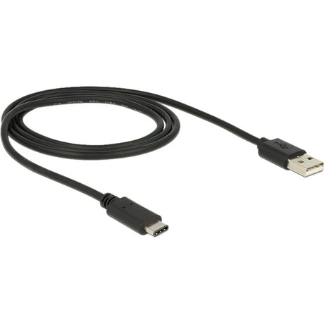 Delock Kabel USB-C 2.0 > USB-A (czarny, 1 metr)