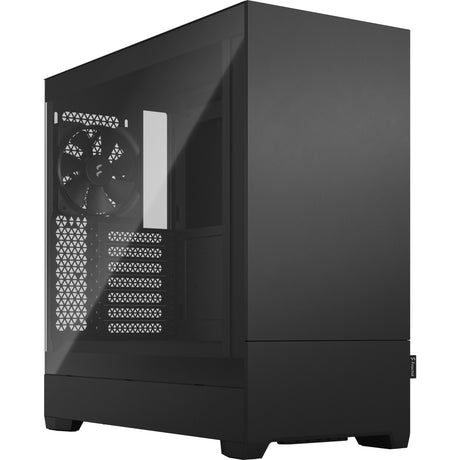 Obudowa Midi Tower w stylu Fractal Pop Silent Black tg Clear Tint (czarny | 2x USB-A | szkło hartowane)