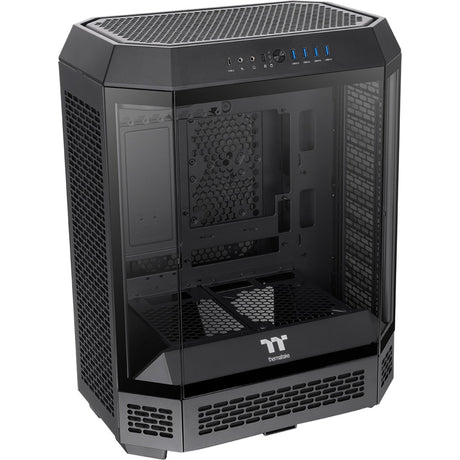 Thermaltake the tower 600 obudowa midi tower (czarna | 4x USB-A | 1x USB-C | szkło hartowane)