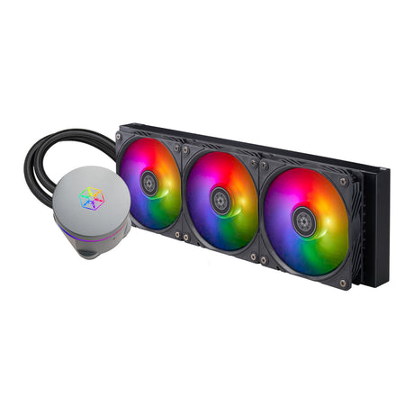 Chłodzenie wodne Silverstone icemyst 360 pro (czarne, 4-pinowe PWM)