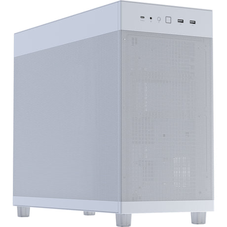 Asus Prime Ap303 - Obudowa Midi Tower z panelem siatkowym (biała | 2x USB-A | 1x USB-C)