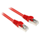 Kabel sieciowy Sharkoon SFTP, RJ-45 kat. 6 (czerwony, 2 metry)