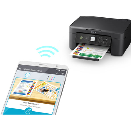 Uniwersalna drukarka atramentowa Epson Express Home XP-3200 (czarna, skanowanie, kopiowanie, Wi-Fi)