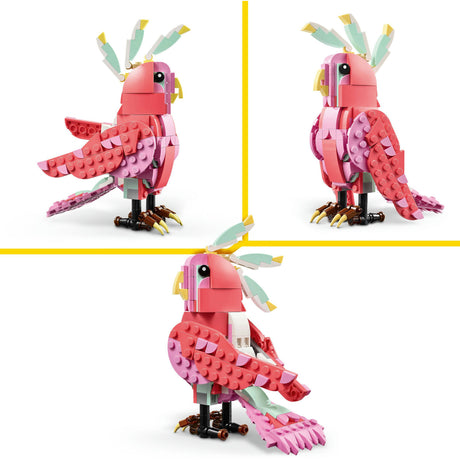 Lego® Creator Dzikie zwierzęta 3 w 1: zestaw różowych flamingów - 31170