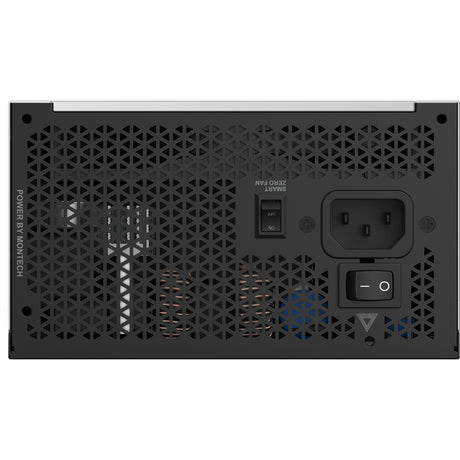 Modułowy zasilacz Montech Century II o mocy 1200 W (srebrny, 1x 12v-2x6, 6x pcie)