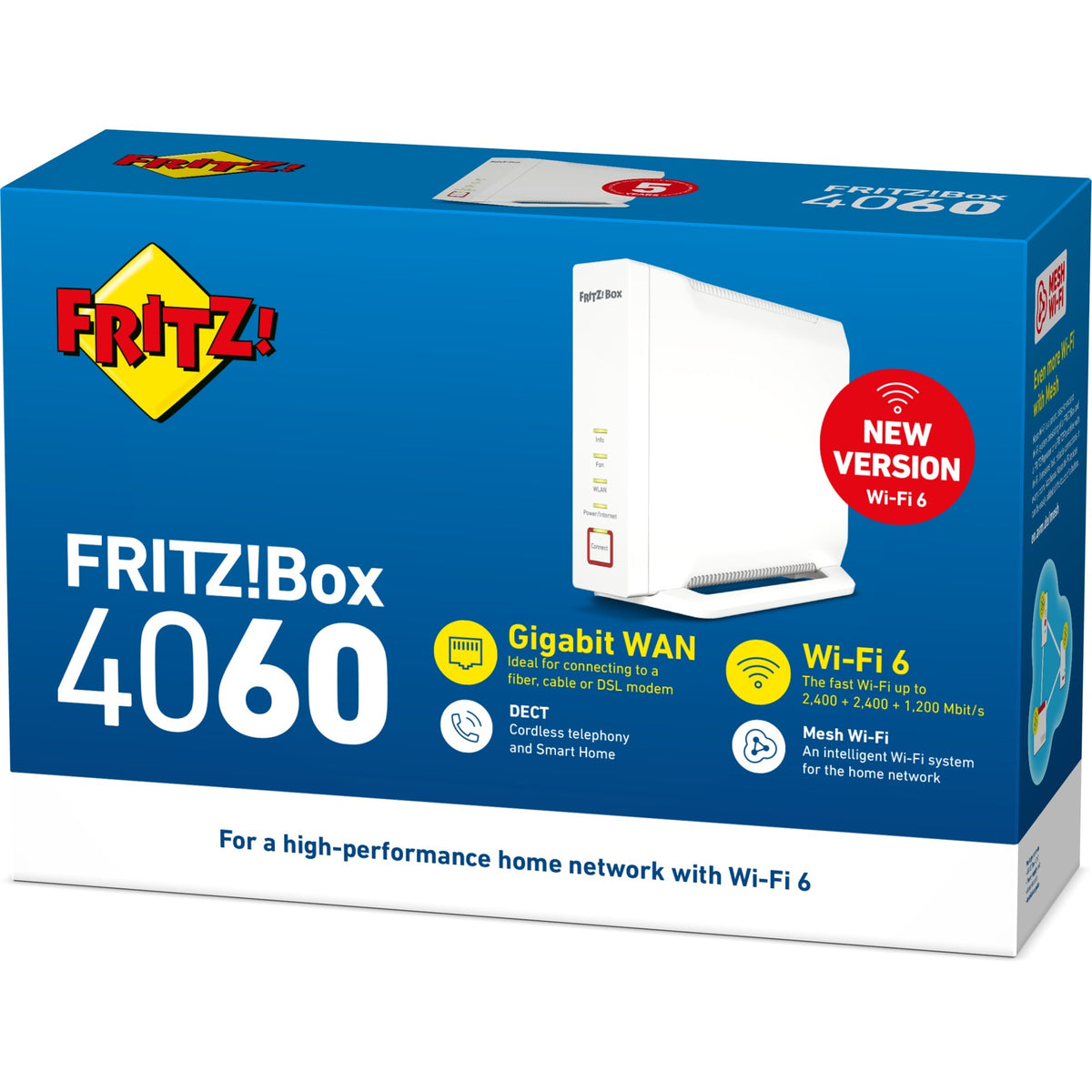 Fritz! router międzynarodowy box 4060 (biały)