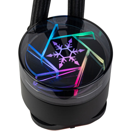 Chłodzenie wodne Silverstone Novapeak 360 Arb (czarne, 4-pinowe PWM)