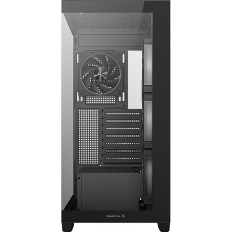 Obudowa midi tower Deepcool CG580 4f v2 (czarna | 2x USB-A | 1x USB-C | RGB | szkło hartowane)