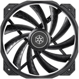 Wentylator obudowy Silverstone Shark Force 160 (czarny, 160 x 160 x 27 mm, pwm)