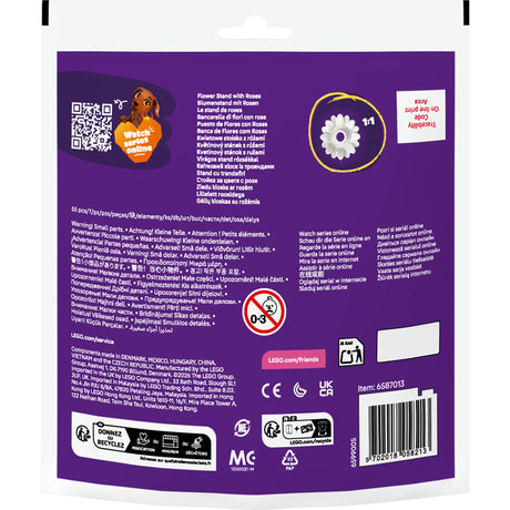 Lego friends 30721 stojak na kwiaty z różami