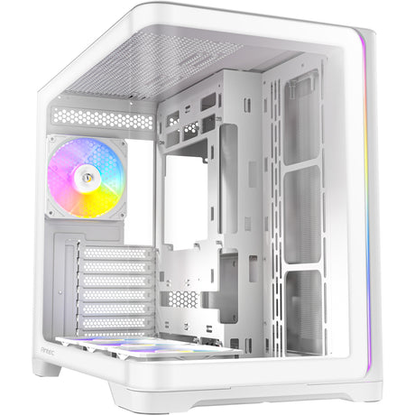 Obudowa midi tower Antec c5 curve argb (biała | 2x USB-A | 1x USB-C | szkło hartowane)