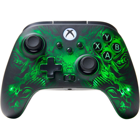 Kontroler bezprzewodowy Powera Fusion Pro do Xbox Series X|S z Lumectrą (czarny, RGB, Xbox Series X|S, Xbox One, PC)