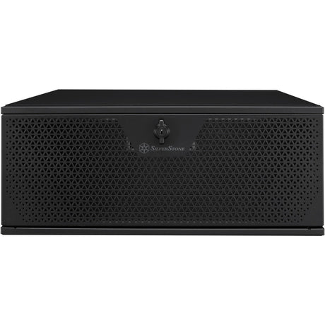 Obudowa rack Silverstone RM44 (czarna | 4u | USB typu C | 2x wentylator 80mm w zestawie)