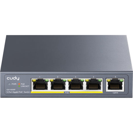 Przełącznik Cudy 5-portowy gigabit poe+ (czarny)