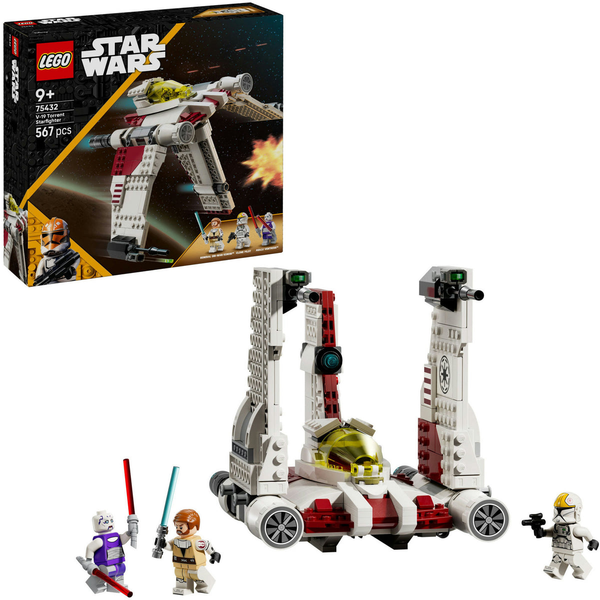 Lego® Star Wars: Clone Wars™ v-19 torrent Starfighter – 75432