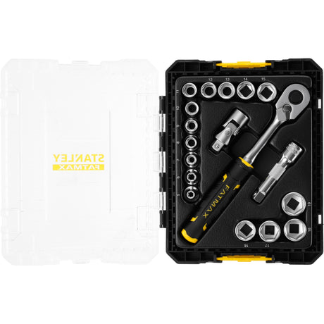 Stanley fmmt98102-0 Fatmax™ zestaw nasadek pro-stack 3 8 18-częściowy