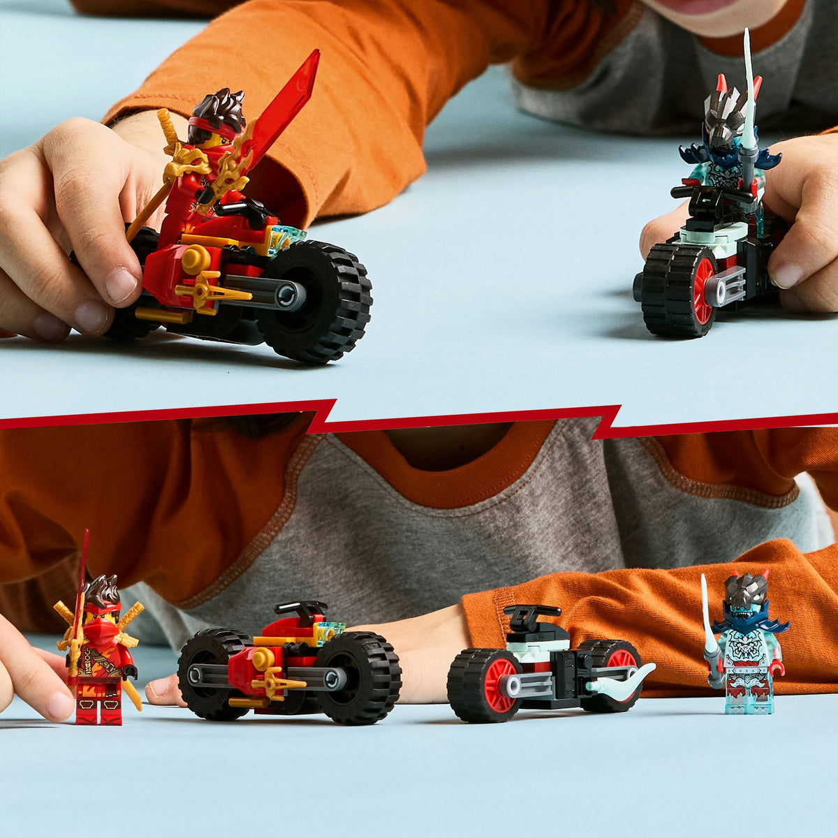 Lego Ninjago 71838 Wyścig motocyklowy Kaia