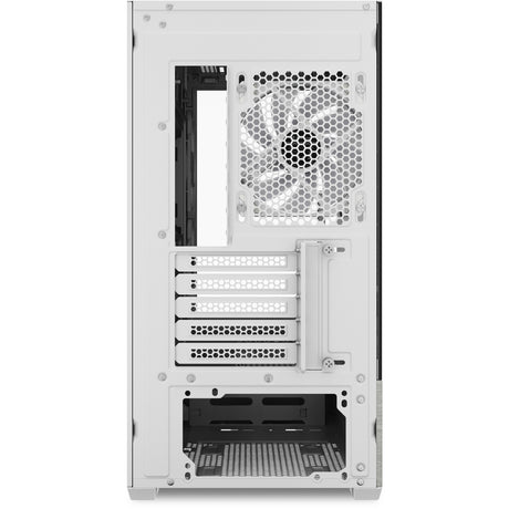 Obudowa mini tower Sharkoon mk7 argb (biała | 2x USB-A | 1x USB-C | RGB | szkło hartowane)