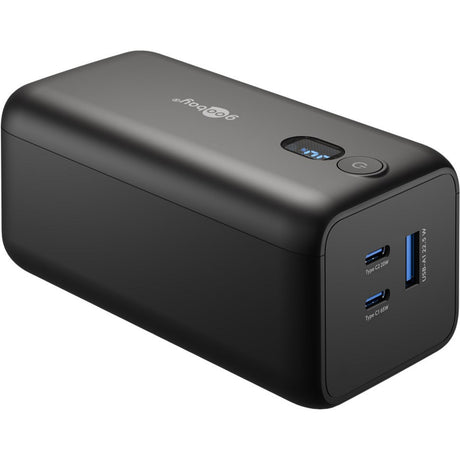 Power bank do laptopa Goobay (czarny, 20 000 mAh, zasilanie)