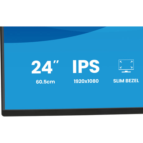 Monitor Iiyama prolite x2492hsu-b1 24 (czarny (matowy), HDMI, Display Port, 2x USB-A)