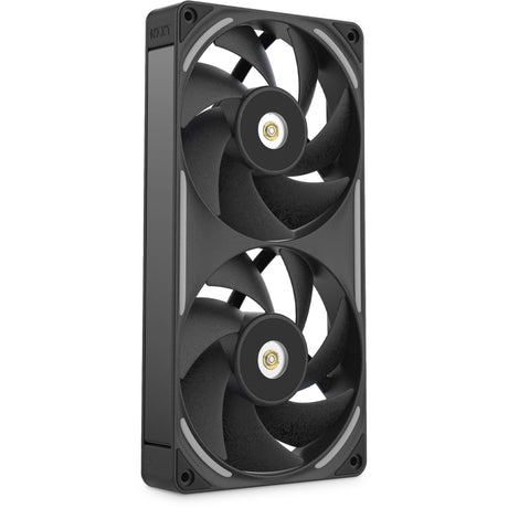 Wentylatory Nzxt f240x RGB (czarne, 2 sztuki, 240 x 120 x 30 mm, pwm)