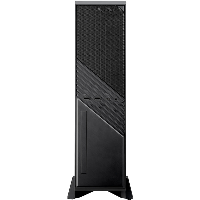 Obudowa mini tower Silverstone milo 12 (czarna | 2x USB-A | 1x USB-C)