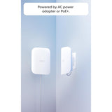 Eero outdoor 7 mesh access point (wit, wi-fi 7, poe+)