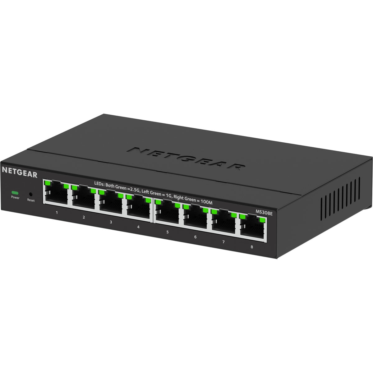 8-portowy przełącznik Multi-Gigbit Ethernet Plus Netgear 2,5G (MS