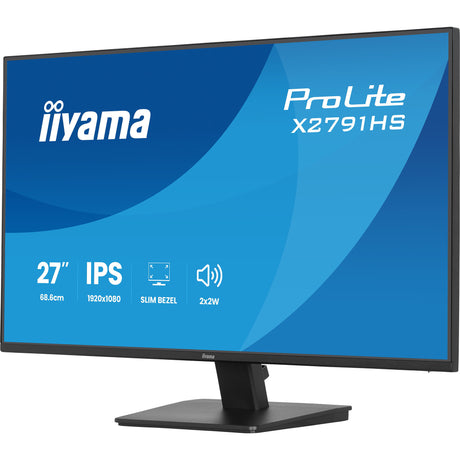 Monitor Iiyama prolite x2791hs-b1 27 (czarny (matowy), 120 Hz, HDMI, Display Port, audio)