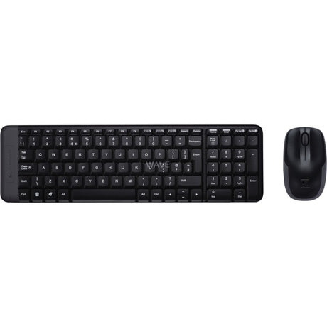Zestaw stacjonarny bezprzewodowy combo mk220 Logitech USB2.0 klawiatura i mysz, odbiornik USB