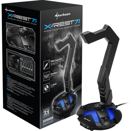 Uchwyt Sharkoon x-rest 7.1 (czarny)