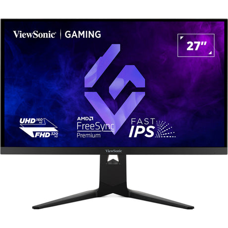 Viewsonic xg275d1-4k podwójny monitor do gier 27 (czarny, 2x HDMI, 1x port wyświetlacza, USB-C, 160 Hz)