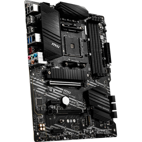 Płyta główna MSI B550-A Pro Socket AM4 (czarna, RAID, GB-LAN, dźwięk, ATX)