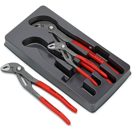 Zestaw szczypiec Knipex cobra 00 20 09 v02 (czerwony, 3 szt.)