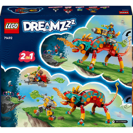 Ognisty kameleon LEGO Dreamzzz Mateo 71492