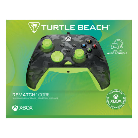 Kontroler przewodowy Turtle Beach Rematch Core (czarno-żółty, Xbox Series X|S, Xbox One, PC)