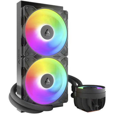 Chłodzenie wodne Arctic Liquid Freezer III Pro 280 A-RGB (czarne, 4-pinowe złącze wentylatora PWM)