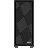 Czarna obudowa midi tower Sharkoon vs8 (czarna | 3x USB-A)