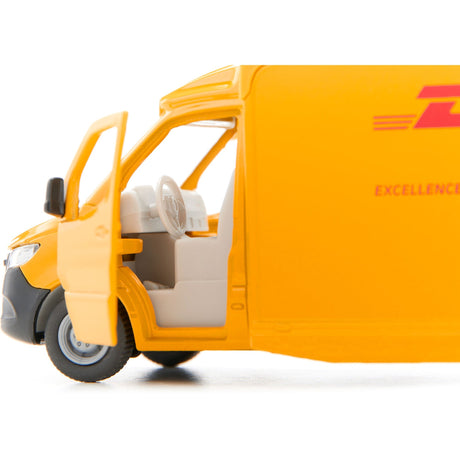 Siku super - model pojazdu firmy kurierskiej Mercedes-Benz Sprinter DHL (skala 1:50)