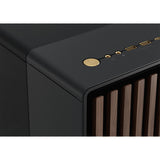 Obudowa North Midi Tower o konstrukcji fraktalnej (kolor czarnego drewna | 2x USB-A | 1x USB-C)