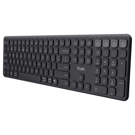 Zaufaj bezprzewodowej klawiaturze Vaiya (czarna, układ amerykański (qwerty), 100%, bluetooth 2,4 GHz)