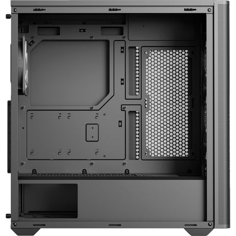 Obudowa mini tower Aerocool b301a (czarna | 1x USB-A | 1x USB-C | RGB)