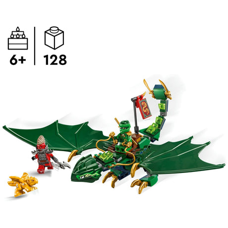 Lego Ninjago 71829 Lloyd's Zielony smok leśny