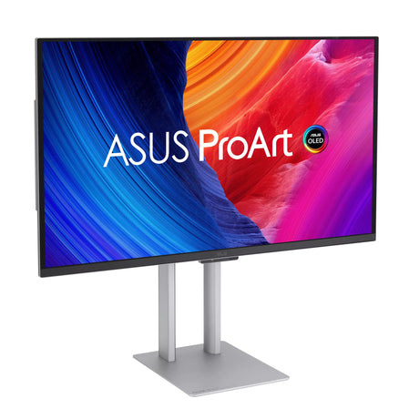 Monitor Asus proart pa27ucdmr 26.5 4k UHD (srebrny, hdmi, displayport, usb-a, usb-c, 2x Thunderbolt 4)