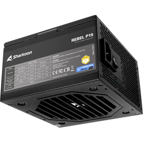 Zasilacz Sharkoon Rebel P15 850 W (czarny, 1x 12v-2x6, 4x pcie)