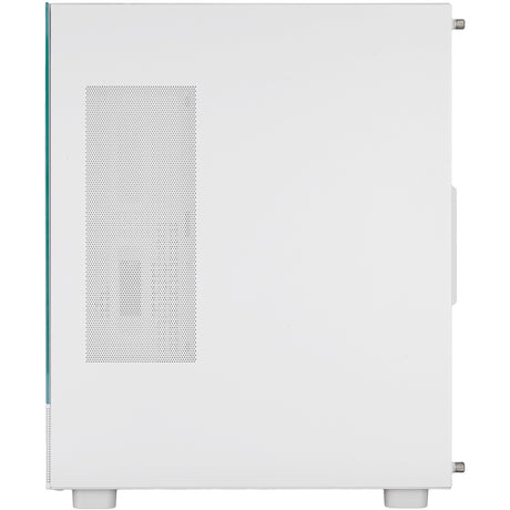 Obudowa mini tower Silverstone lucid 04 (biała | 2x USB-A | 1x USB-C | RGB | szkło hartowane)