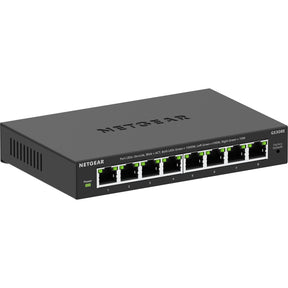 8-portowy przełącznik Gigabit Ethernet Plus Netgear (GS308EV4) (czarny)