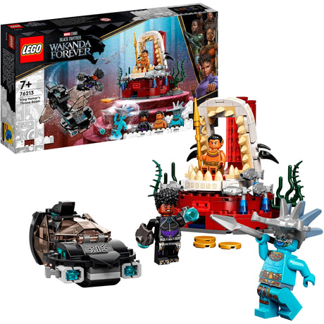 Lego Marvel - zabawka konstrukcyjna sali tronowej króla Namor (76213)